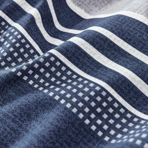 BEDSURE Bettwäsche-Set 135x200 (4-teilig) – Wendebettwäsche OEKO-TEX STANDARD 100 mit Reißverschluss, 2×80x80 Kissenbezü