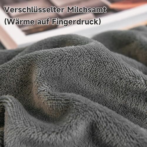 Fleece-Spannbettlaken (Milchsamt) – Kuscheliges Bettlaken für Einzelbett 120x200 cm