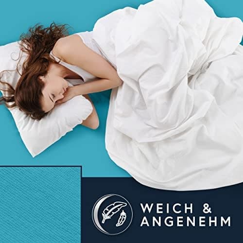 MOON-Luxury Spannbettlaken/Spannbetttuch Jersey-Stretch 230 g/m² OEKO-TEX – anthrazit, 90×200–100×220