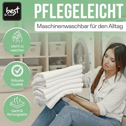 Elastisches Jersey-Spannbettlaken 90x180 cm – 100% Baumwolle, kuschelig warm