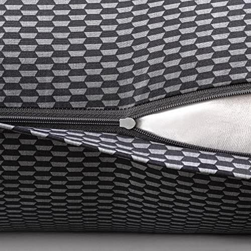 2er-Set Kissenbezüge 40 x 80 cm – Renforcé, 100% Baumwolle, superweich mit Reißverschluss, Babyrosa