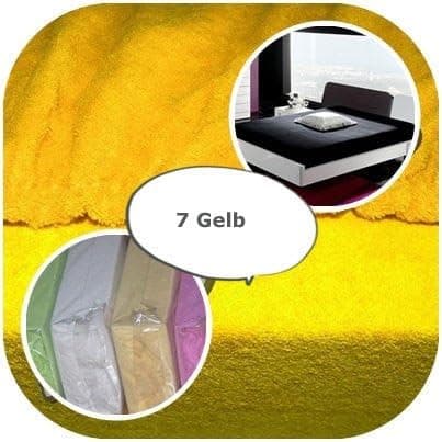 Elastisches Jersey-Spannbettlaken 90x180 cm – 100% Baumwolle, kuschelig warm