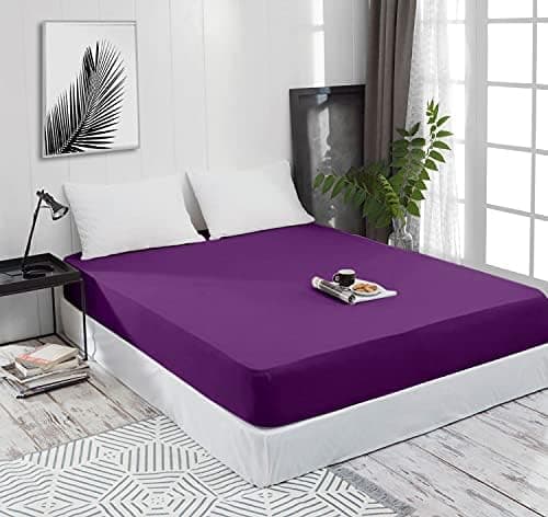 Mixibaby Spannbettlaken Jersey 100% Baumwolle – 180 x 200 cm, Hellgrau