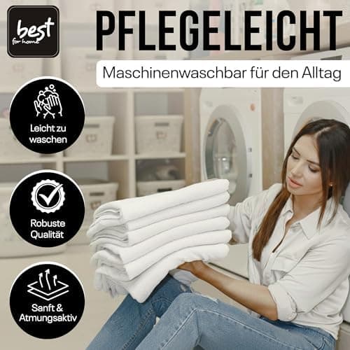 Elastisches Jersey-Spannbettlaken 90x180 cm – 100% Baumwolle, kuschelig warm