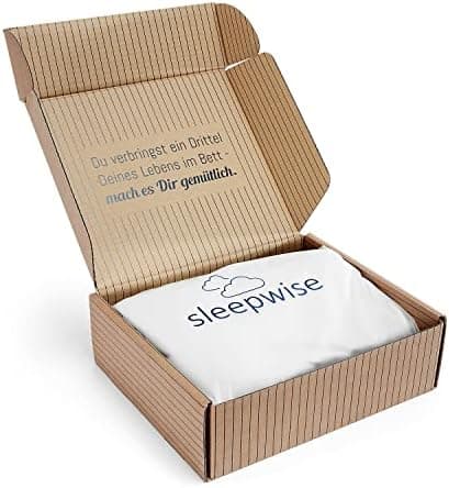 sleepwise Bettwäsche 135x200 Mikrofaser – ÖKO‑TEX zertifiziert, bügelfrei & knitterfrei, 2‑tlg. (inkl. 80x80 cm Kissenbe
