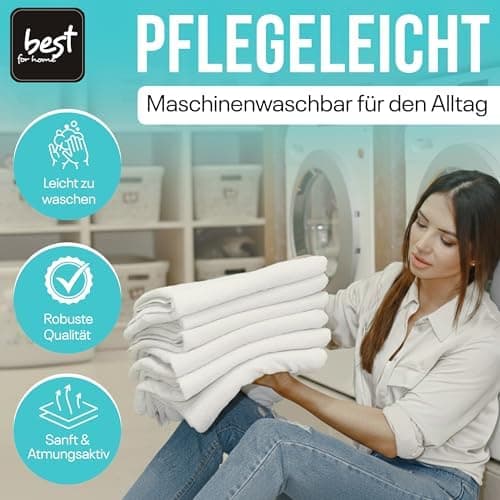 Elastisches Jersey-Spannbettlaken 90x180 cm – 100% Baumwolle, kuschelig warm