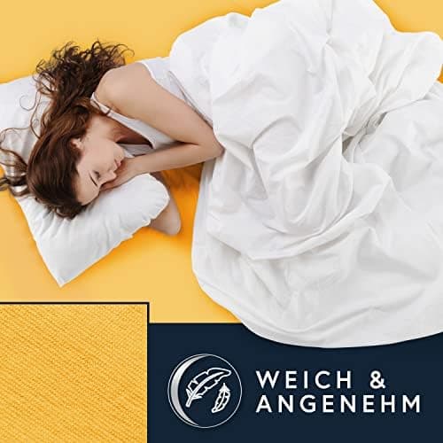 MOON-Luxury Spannbettlaken/Spannbetttuch Jersey-Stretch 230 g/m² OEKO-TEX – anthrazit, 90×200–100×220