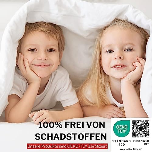 Spannbettlaken 90x200 cm Jersey-Baumwolle, Oeko‑TEX zertifiziert