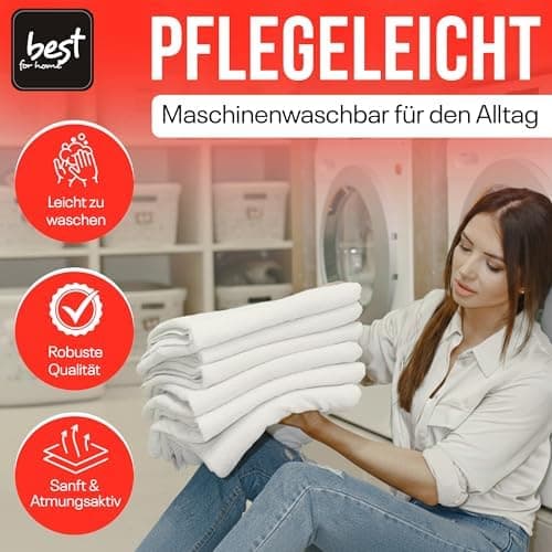 Elastisches Jersey-Spannbettlaken 90x180 cm – 100% Baumwolle, kuschelig warm