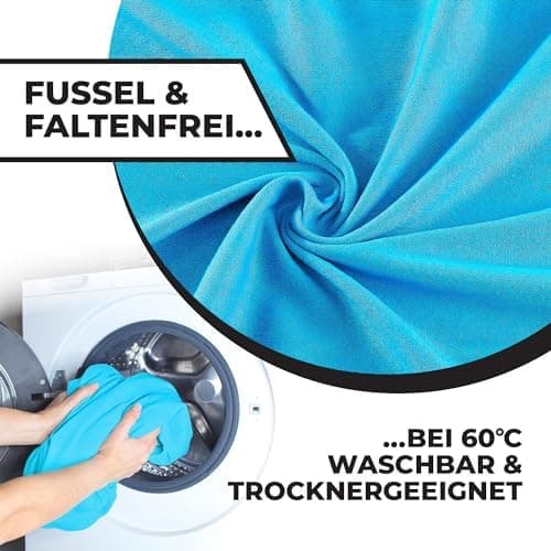 MALIKA® Spannbettlaken 120x200 cm – Jersey-Baumwolle Spannbetttuch, passend für Matratzen bis 28 cm