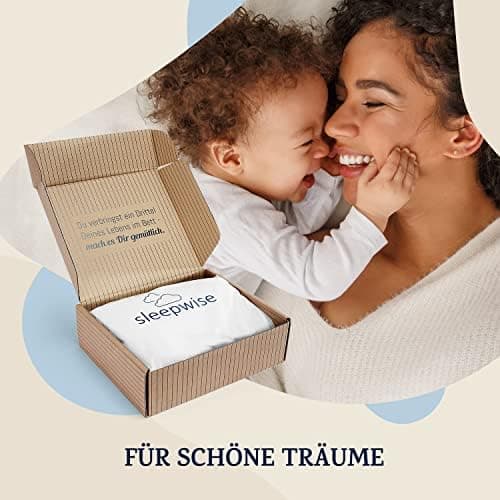 sleepwise Bettwäsche 135x200 Mikrofaser – ÖKO‑TEX zertifiziert, bügelfrei & knitterfrei, 2‑tlg. (inkl. 80x80 cm Kissenbe