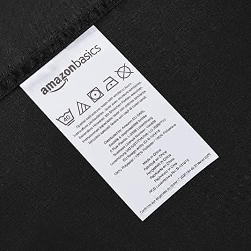 Amazon Basics Spannbettlaken – Mikrofaser Spannbetttuch 150 x 200 x 30 cm (für Matratzen bis 30 cm)