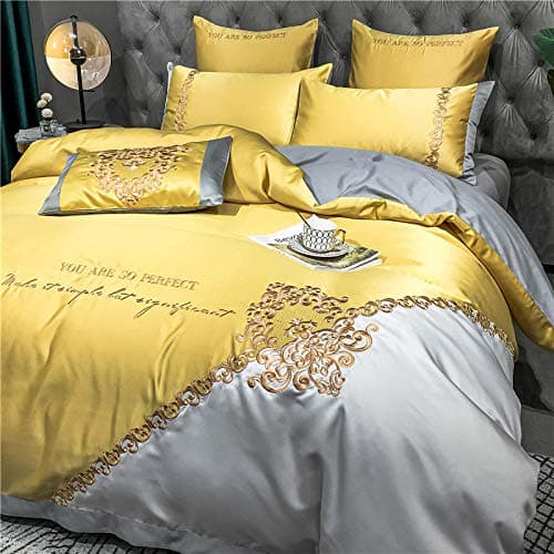 4‑teiliges Bettwäsche‑Set 200×230 cm – 100% reine Baumwolle