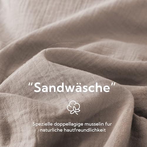 SOULFUL Doppelte Musselin-Kissenbezug 40x80 cm – Baumwolle, OEKO-TEX STANDARD 100