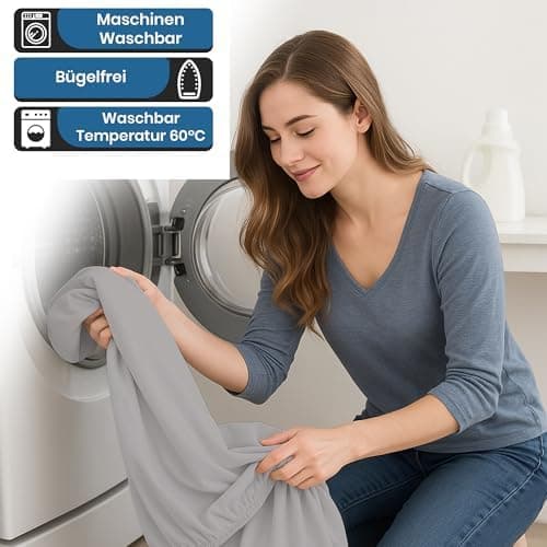 Spannbettlaken 90x200 cm – 100% Baumwoll‑Jersey, Tiefes Laken bis 25 cm – Weiß