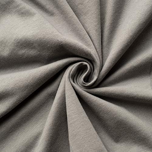 VelvetHome Spannbettlaken 120 x 200 cm – 100% gekämmte Baumwolle (Jersey), passend für Matratzen bis 25 cm