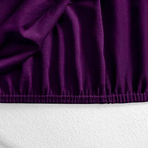 Mixibaby Spannbettlaken (Jersey) – 100% Baumwolle, 140 x 200 cm, Schwarz