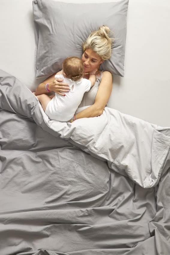Meyco Home Spannbettlaken (Jersey) – 100% Baumwolle, 120×200 cm (für Matratzen bis 30 cm)