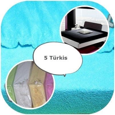 Elastisches Jersey-Spannbettlaken 90x180 cm – 100% Baumwolle, kuschelig warm