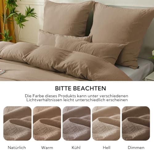SOULFUL Doppelte Musselin-Kissenbezug 40x80 cm – Baumwolle, OEKO-TEX STANDARD 100