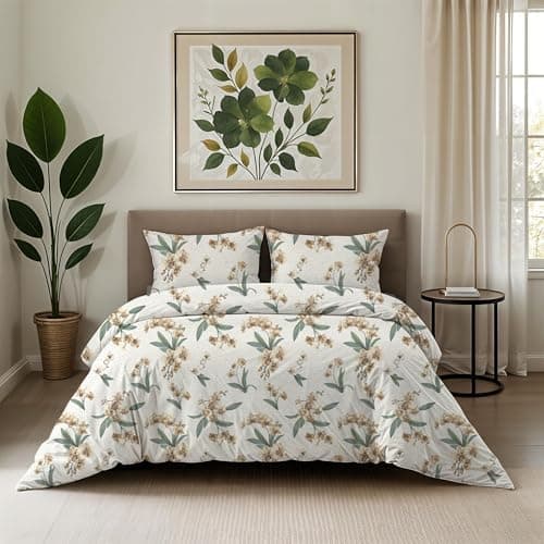 Bettwäsche 155x220 Baumwolle Jeans Blau – 2-teilig mit Reißverschluss, Bettbezug 155x220 + Kissenbezug 80x80