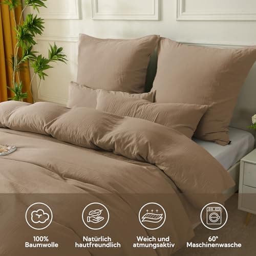 SOULFUL Doppelte Musselin-Kissenbezug 40x80 cm – Baumwolle, OEKO-TEX STANDARD 100