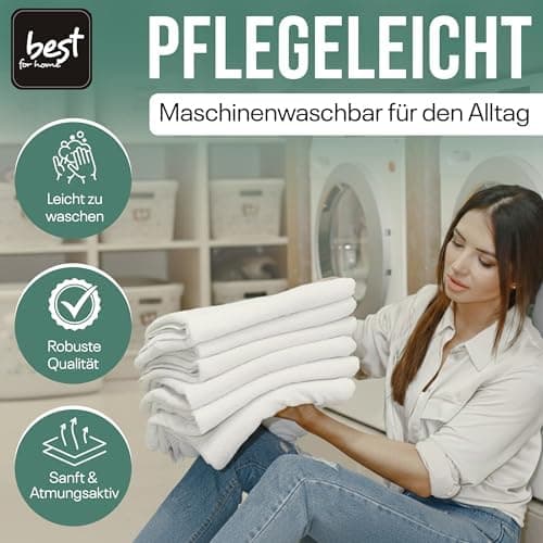 Elastisches Jersey-Spannbettlaken 90x180 cm – 100% Baumwolle, kuschelig warm