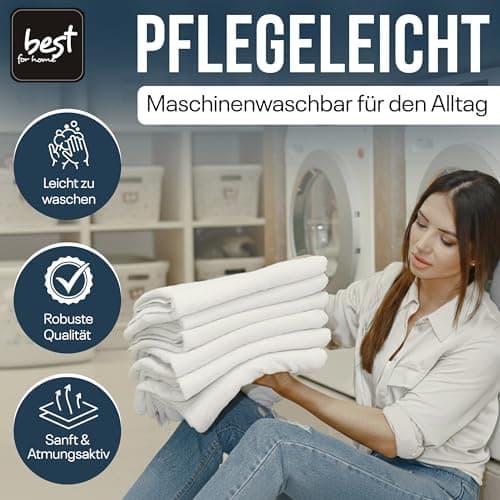 Elastisches Jersey-Spannbettlaken 90x180 cm – 100% Baumwolle, kuschelig warm