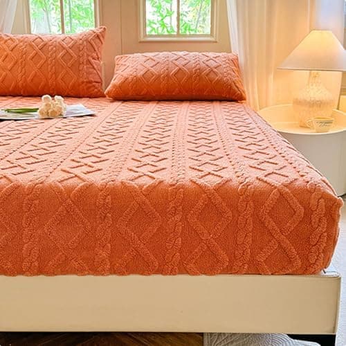 Premium Flanell Spannbettlaken – Winterwarm & Weich, Antirutsch-Design mit elastischem Rundumgummi | 90x200 cm inkl. Kis