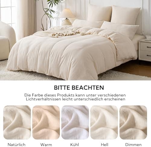 SOULFUL Doppelte Musselin-Kissenbezug 40x80 cm – Baumwolle, OEKO-TEX STANDARD 100