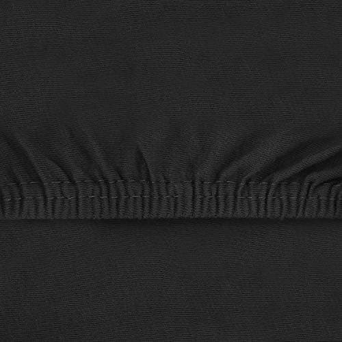 NatureMark Jersey-Spannbettlaken – 100% Baumwolle, 120 x 200 cm (Schoko Braun)