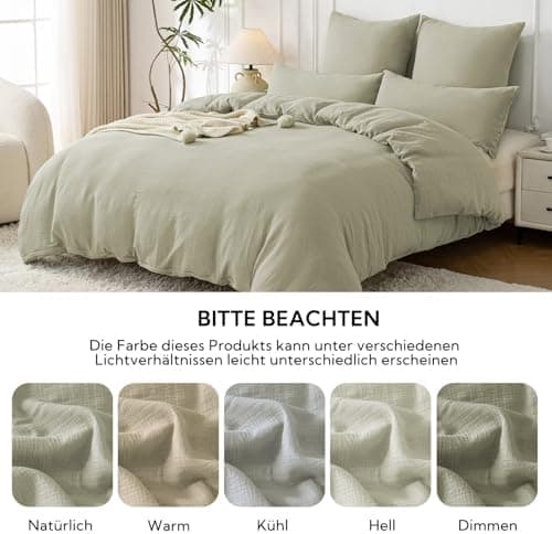 SOULFUL Doppelte Musselin-Kissenbezug 40x80 cm – Baumwolle, OEKO-TEX STANDARD 100