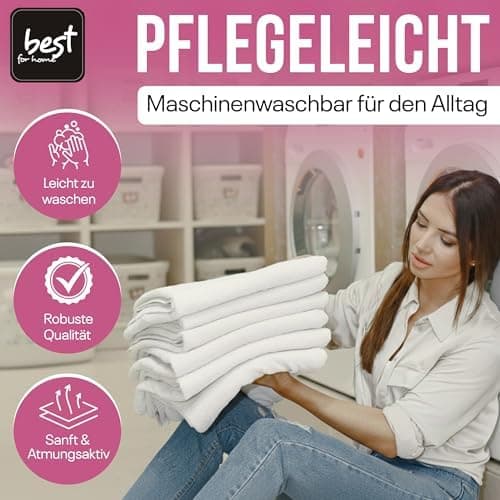 Elastisches Jersey-Spannbettlaken 90x180 cm – 100% Baumwolle, kuschelig warm