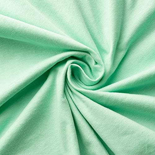 VelvetHome Spannbettlaken 120 x 200 cm – 100% gekämmte Baumwolle (Jersey), passend für Matratzen bis 25 cm