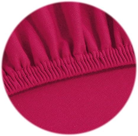 Jersey-Spannbettlaken 100% Baumwolle 180×200–200×200 cm