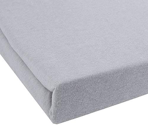 NatureMark Jersey-Spannbettlaken – 100% Baumwolle, 120 x 200 cm (Schoko Braun)