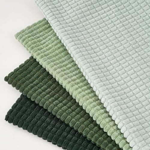 Topfinel Kissenbezüge 40x40 cm 4er-Set Rosa – Cord-Optik, flauschig, GRS‑zertifiziert