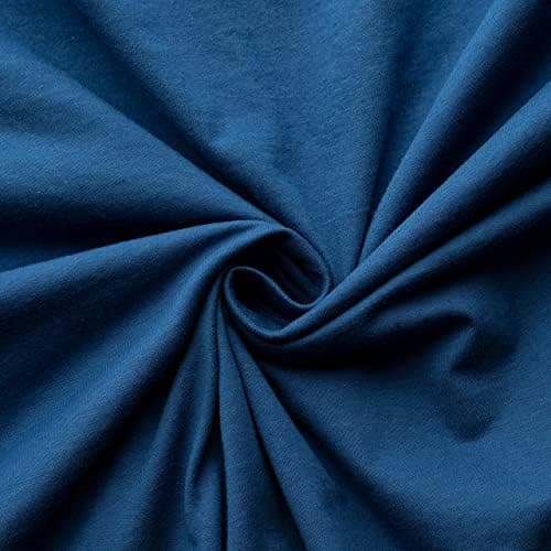 VelvetHome Spannbettlaken 120 x 200 cm – 100% gekämmte Baumwolle (Jersey), passend für Matratzen bis 25 cm