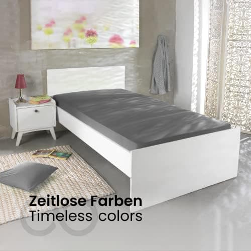 Jersey-Spannbettlaken 100% Baumwolle 180×200–200×200 cm