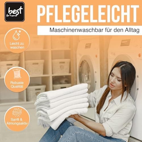 Elastisches Jersey-Spannbettlaken 90x180 cm – 100% Baumwolle, kuschelig warm