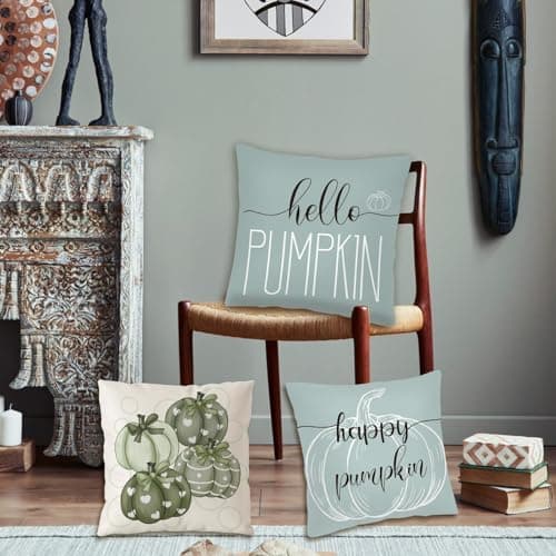 Aitsite 4er-Pack Weihnachts-Kissenbezüge 45 x 45 cm – Winterliche Dekoration für Sofa & Wohnzimmer