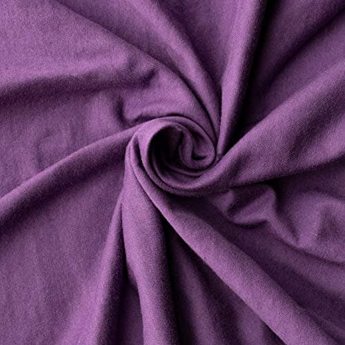 VelvetHome Spannbettlaken 120 x 200 cm – 100% gekämmte Baumwolle (Jersey), passend für Matratzen bis 25 cm