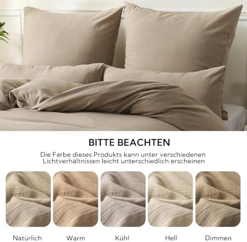 SOULFUL Doppelte Musselin-Kissenbezug 40x80 cm – Baumwolle, OEKO-TEX STANDARD 100