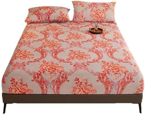 Premium Spannbettlaken 90x200 cm – Milchfleece, warm & flauschig, rutschfest mit perfekter Passform | Bettlaken + Kissen