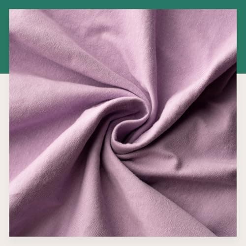 VelvetHome Spannbettlaken 120 x 200 cm – 100% gekämmte Baumwolle (Jersey), passend für Matratzen bis 25 cm