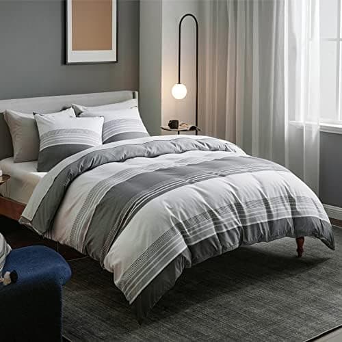 BEDSURE Bettwäsche-Set 135x200 (4-teilig) – Wendebettwäsche OEKO-TEX STANDARD 100 mit Reißverschluss, 2×80x80 Kissenbezü