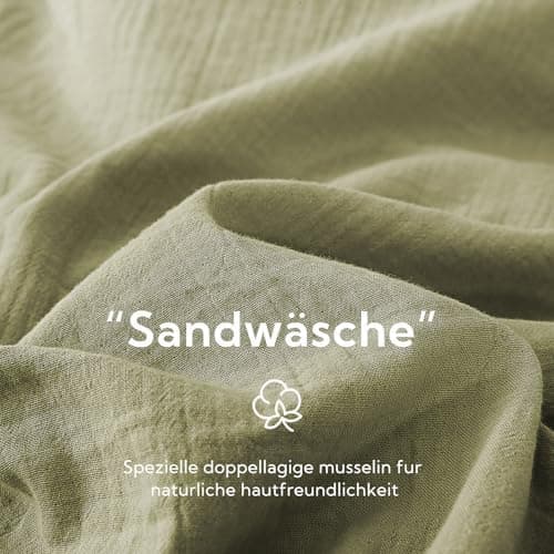 SOULFUL Doppelte Musselin-Kissenbezug 40x80 cm – Baumwolle, OEKO-TEX STANDARD 100