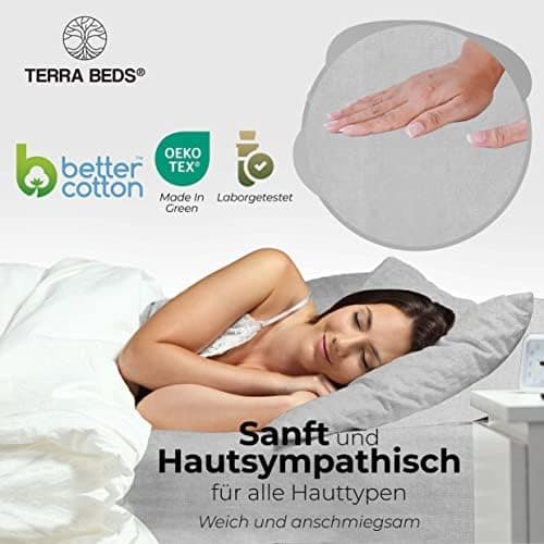 Premium Spannbettlaken 140x200–160x200 cm | 100% Baumwoll‑Jersey 160 g/m² | OEKO‑TEX MADE IN GREEN | 10 Farben