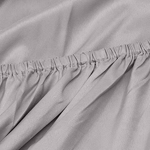 Amazon Basics Spannbettlaken – Mikrofaser Spannbetttuch 150 x 200 x 30 cm (für Matratzen bis 30 cm)