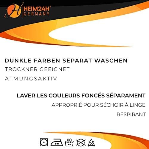 Heim24h Spannbettlaken 120x200 cm (bis 30 cm) – 100% Baumwolle Jersey, Schwarz